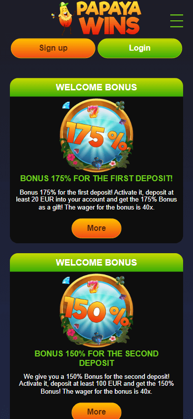 Papaya Wins Casino Online Slots - Unleash Your Winning Potential Papaya Wins Casino Online Slots - Unleash Your Winning Potential
